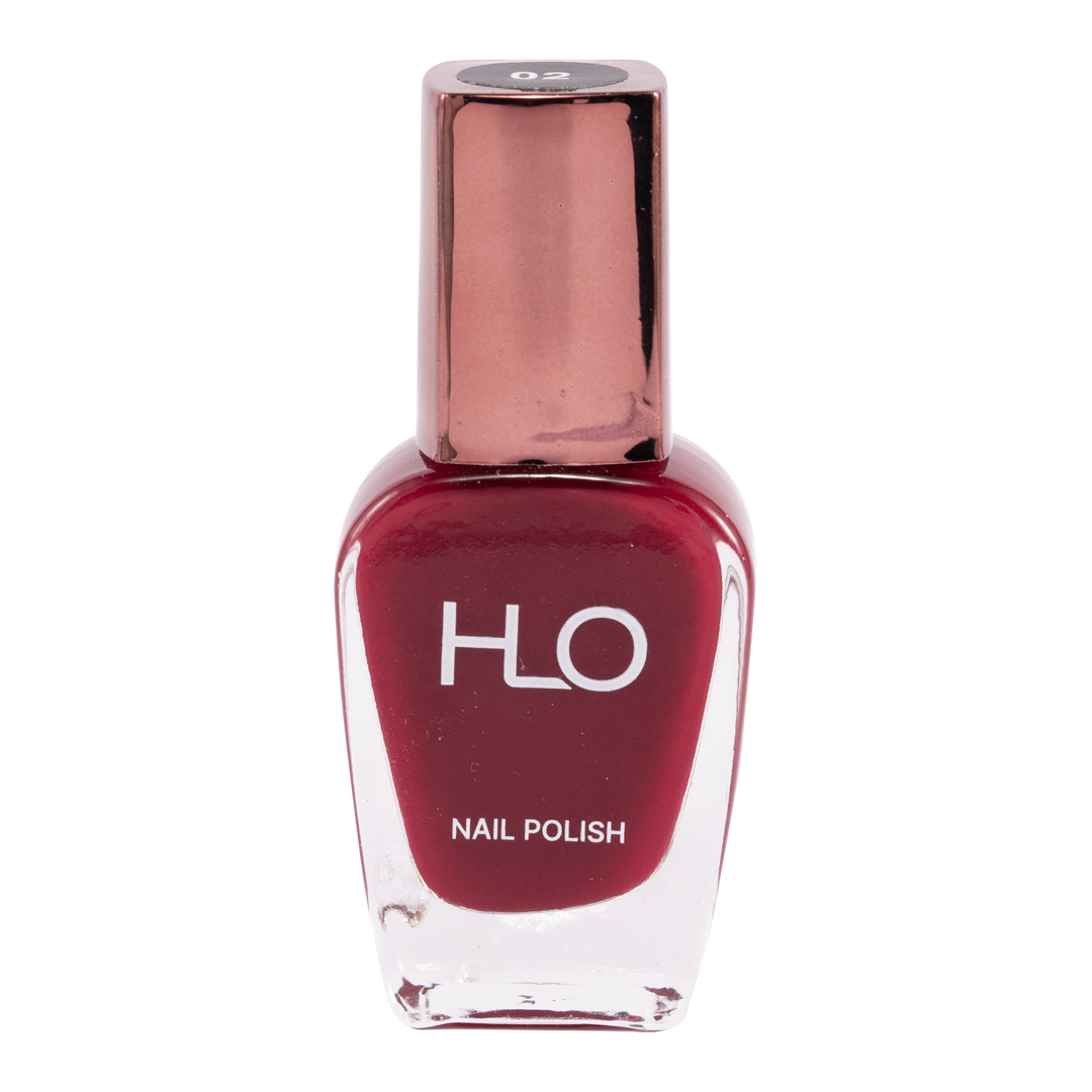 HLO Nail Polish Mystic Maroon (10ml)