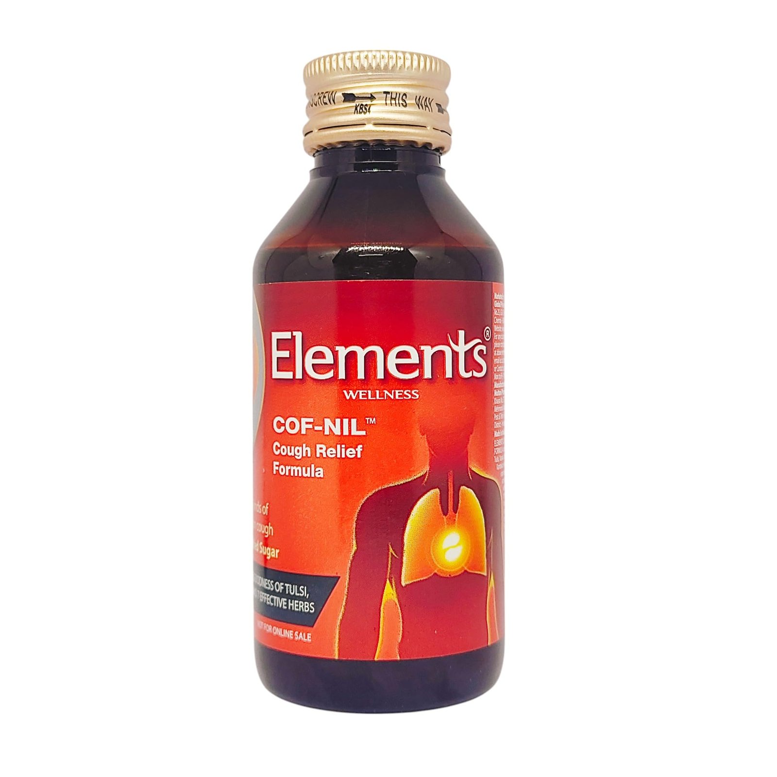 Elements Wellness Cof-Nil Cough Relief Formula