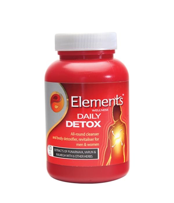 Elements Wellness Daily Detox (60 Capsules)