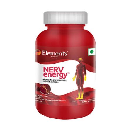 Elements Wellness Nerv Energy (60 Capsules)