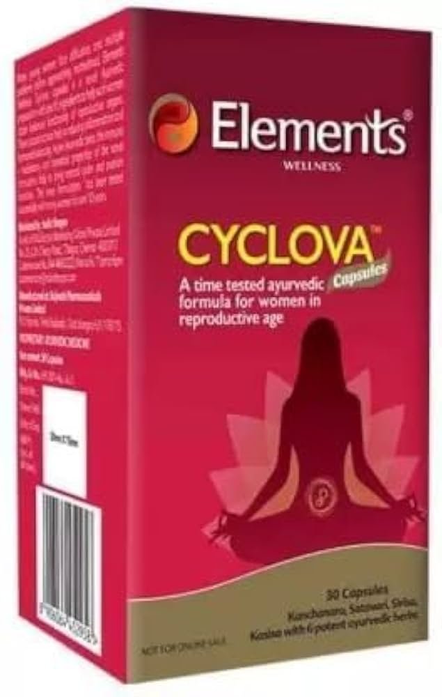 Elements Wellness Cyclova (30 Capsules)