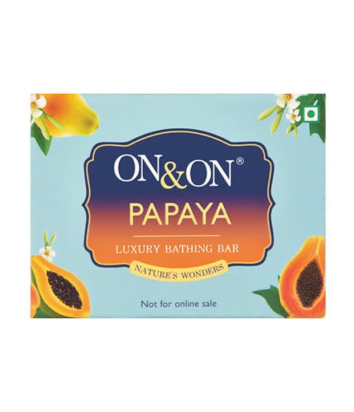 ON&ON Natures Luxury Papaya Bathing Bar